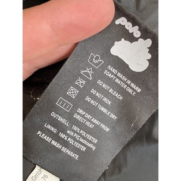 Polo Motorrad Gray & Black Men's XL Motorcycle Biker Riding Jacket Reflective - Picture 13 of 16